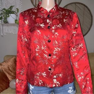 NWT Silk Chinese Jacket by After Dark